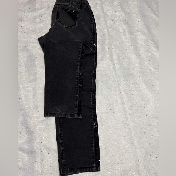 Rhinestone jeans - Picture 1 of 7